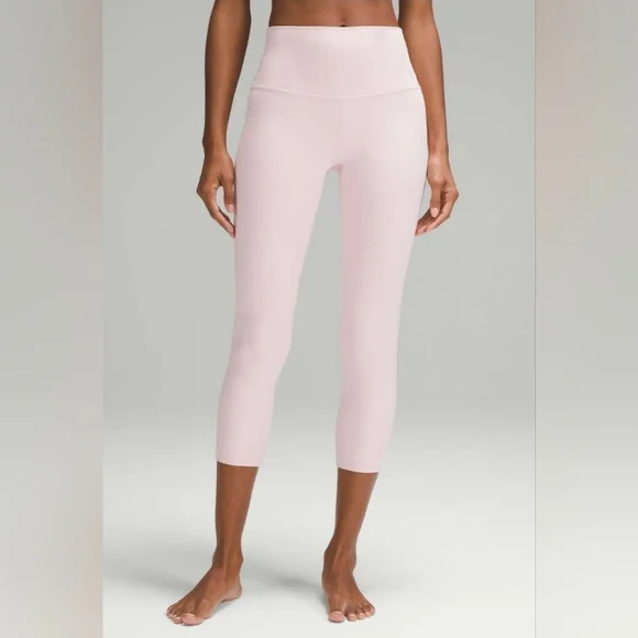 Women's Lululemon Align Pink High-Waisted Leggings - Picture 1 of 6